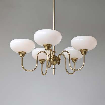 Morandi Modern Kitchen Island Bubble Globe Glass Chandelier