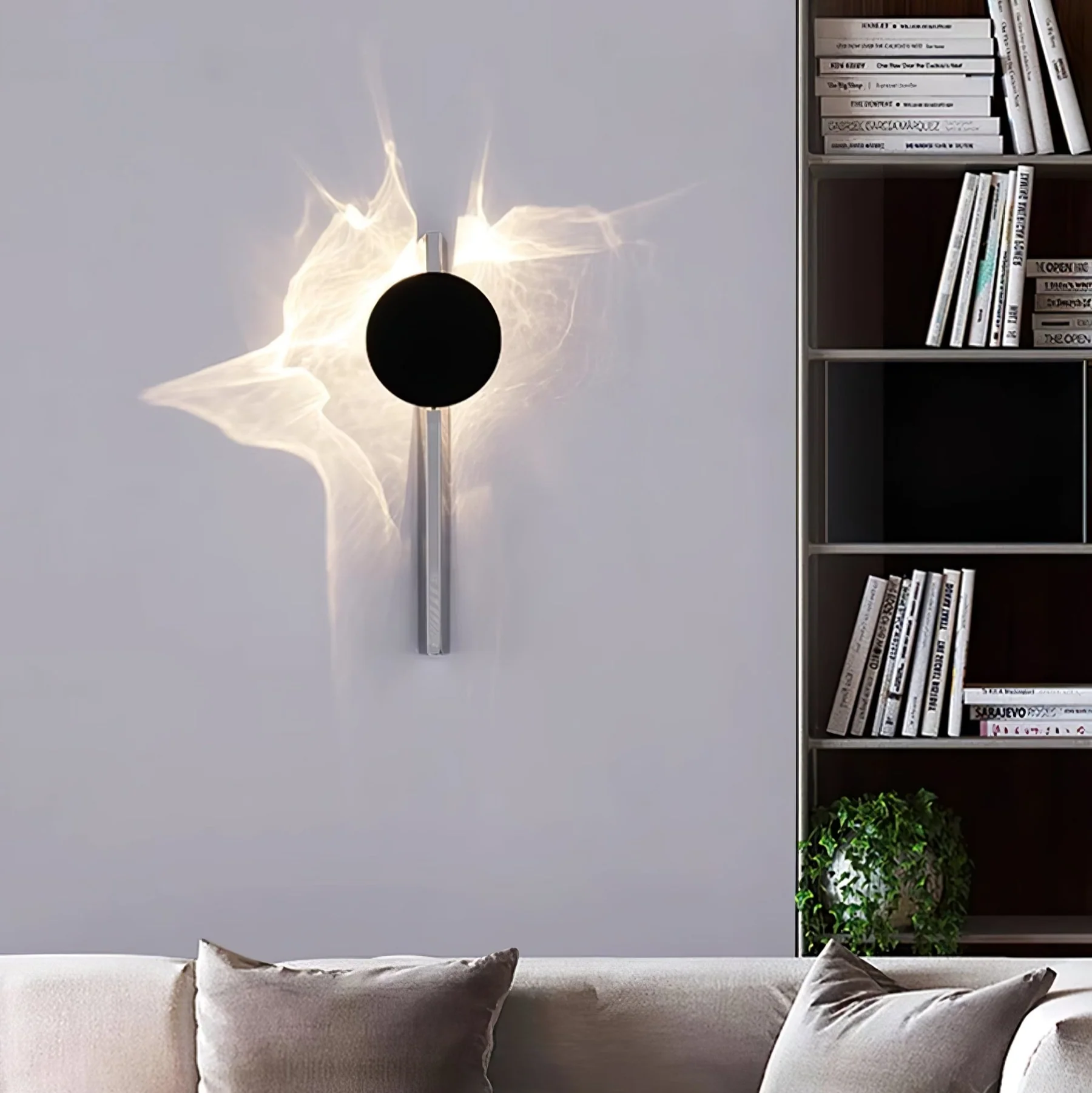 Edge Modern Creative Metal Wall Light Bedroom Hallway Living Room