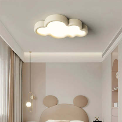 Minori Modern Cloud Flush Mount Ceiling Light Metal Bedroom