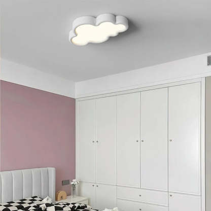 Minori Modern Cloud Flush Mount Ceiling Light Metal Bedroom
