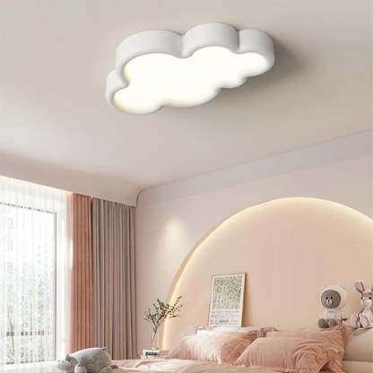 Minori Modern Cloud Flush Mount Ceiling Light Metal Bedroom