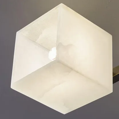 Jade Modern Minimalism Alabaster Ceiling Light Entryway Dining Room