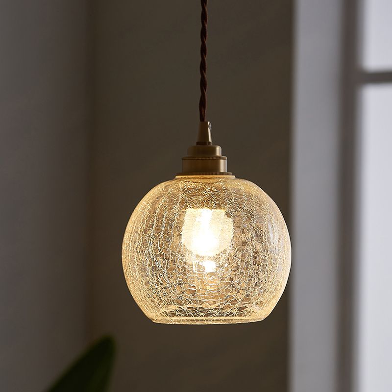 Hailie glass pendant light fixture