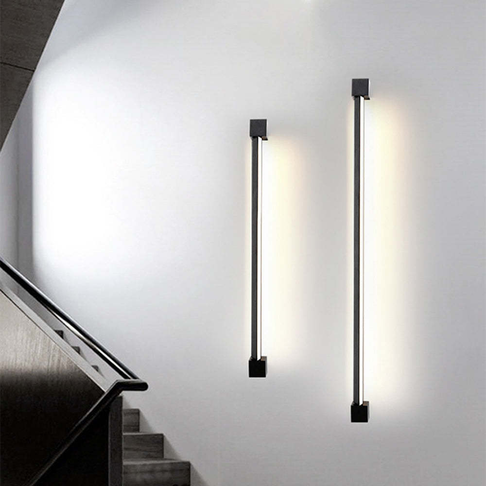 Edge Black Wall Lamp Rotatable, 6 Size