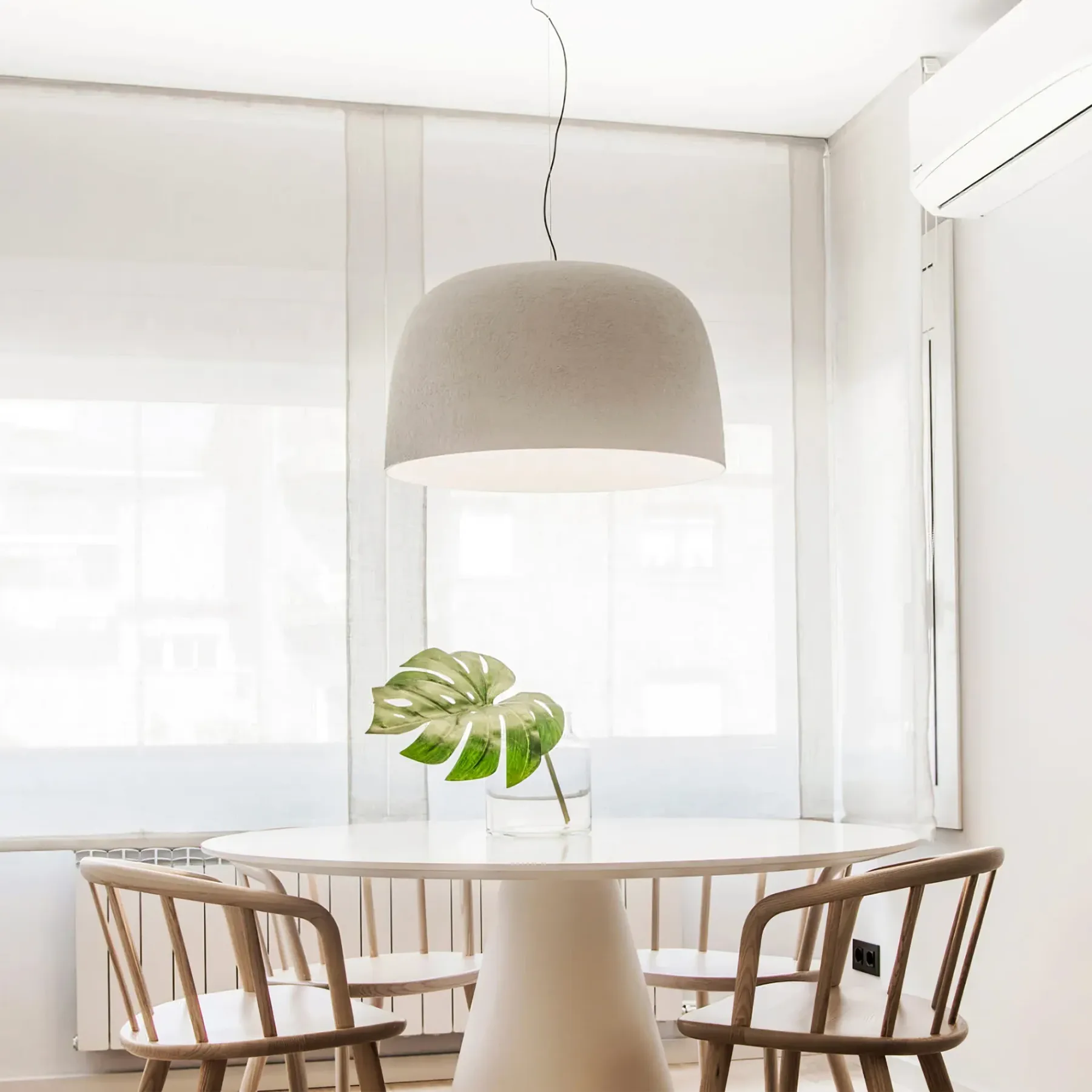 Carins Modern Round Metal Pendant Light Shades Living Study Room