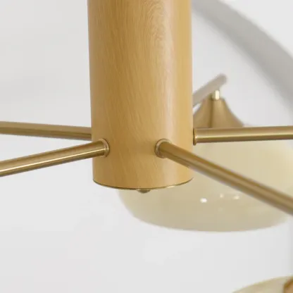 Valentina Modern Metal Glass Elliptical Pendant Light Shades Living Dining Room