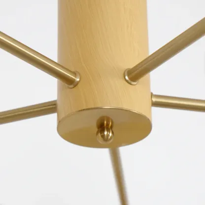 Valentina Modern Metal Glass Elliptical Pendant Light Shades Living Dining Room