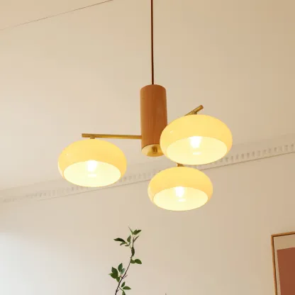 Valentina Modern Metal Glass Elliptical Pendant Light Shades Living Dining Room