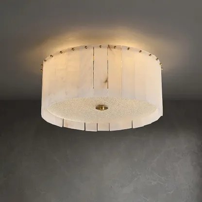 Jade Modern Nordic Alabaster Ceiling Light Entryway Dining Room