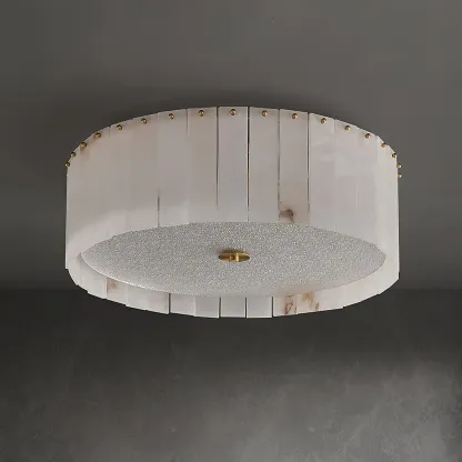 Jade Modern Nordic Alabaster Ceiling Light Entryway Dining Room