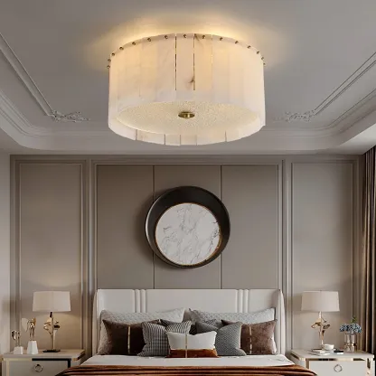 Jade Modern Nordic Alabaster Ceiling Light Entryway Dining Room