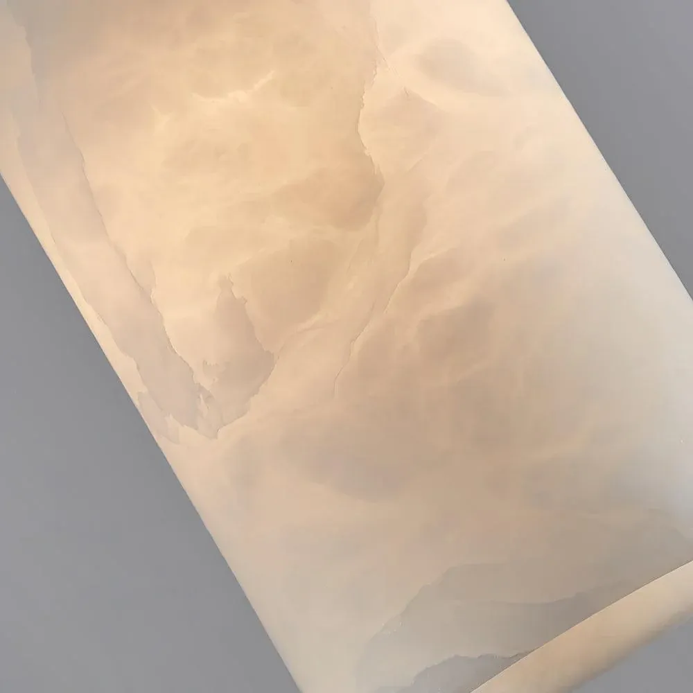 Hailie Classical Vintage Alabaster Pendant Light Dining Room Bedroom
