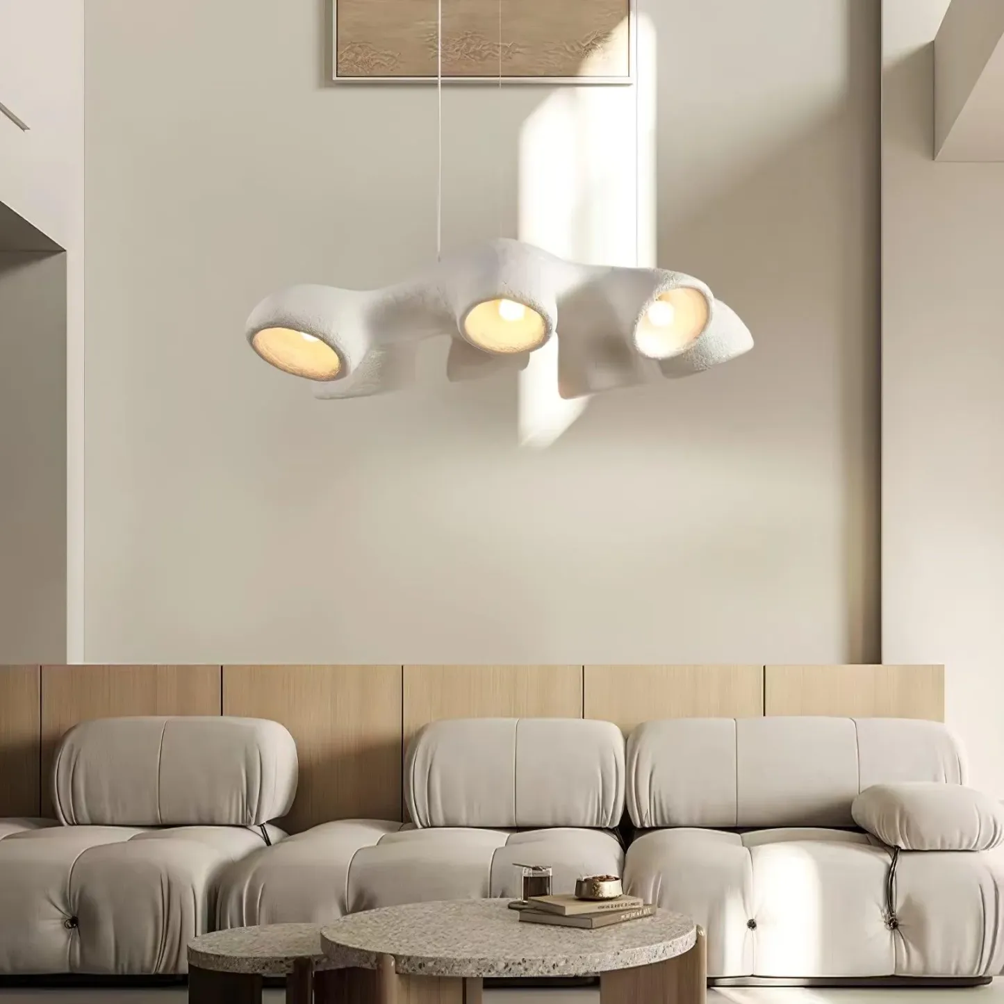 Quinn Modern Minimalism Polystyrene Pendant Light Living Dining Room