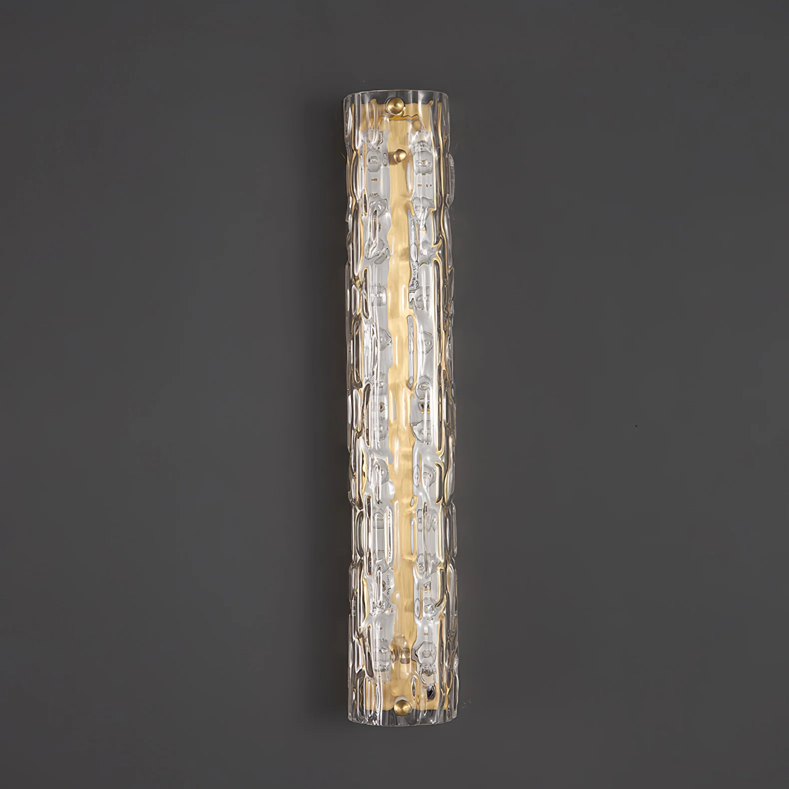 Byers Art Special Brass Glass Wall Lamp Bathroom Bedroom