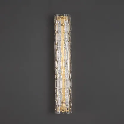 Byers Art Special Brass Glass Wall Lamp Bathroom Bedroom
