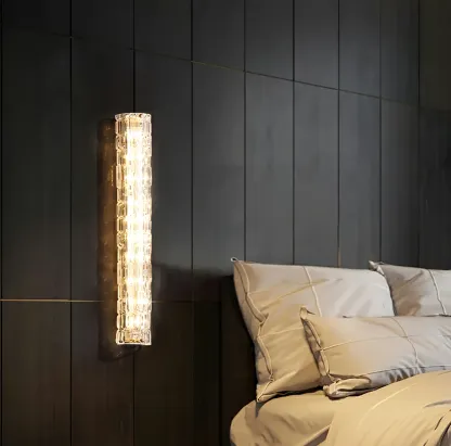 Byers Art Special Brass Glass Wall Lamp Bathroom Bedroom