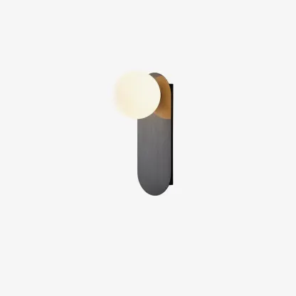 Edge Minimalism Brass Glass Wall Lamp Living Room Bedroom