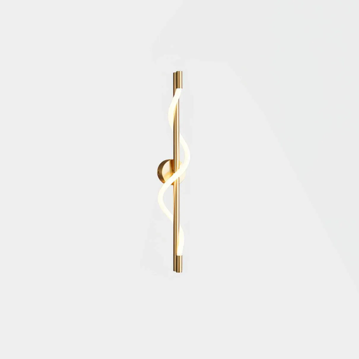 Valentina Modern Flexible Curve Metal Wall Light Living Room Bedroom