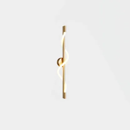 Valentina Modern Flexible Curve Metal Wall Light Living Room Bedroom