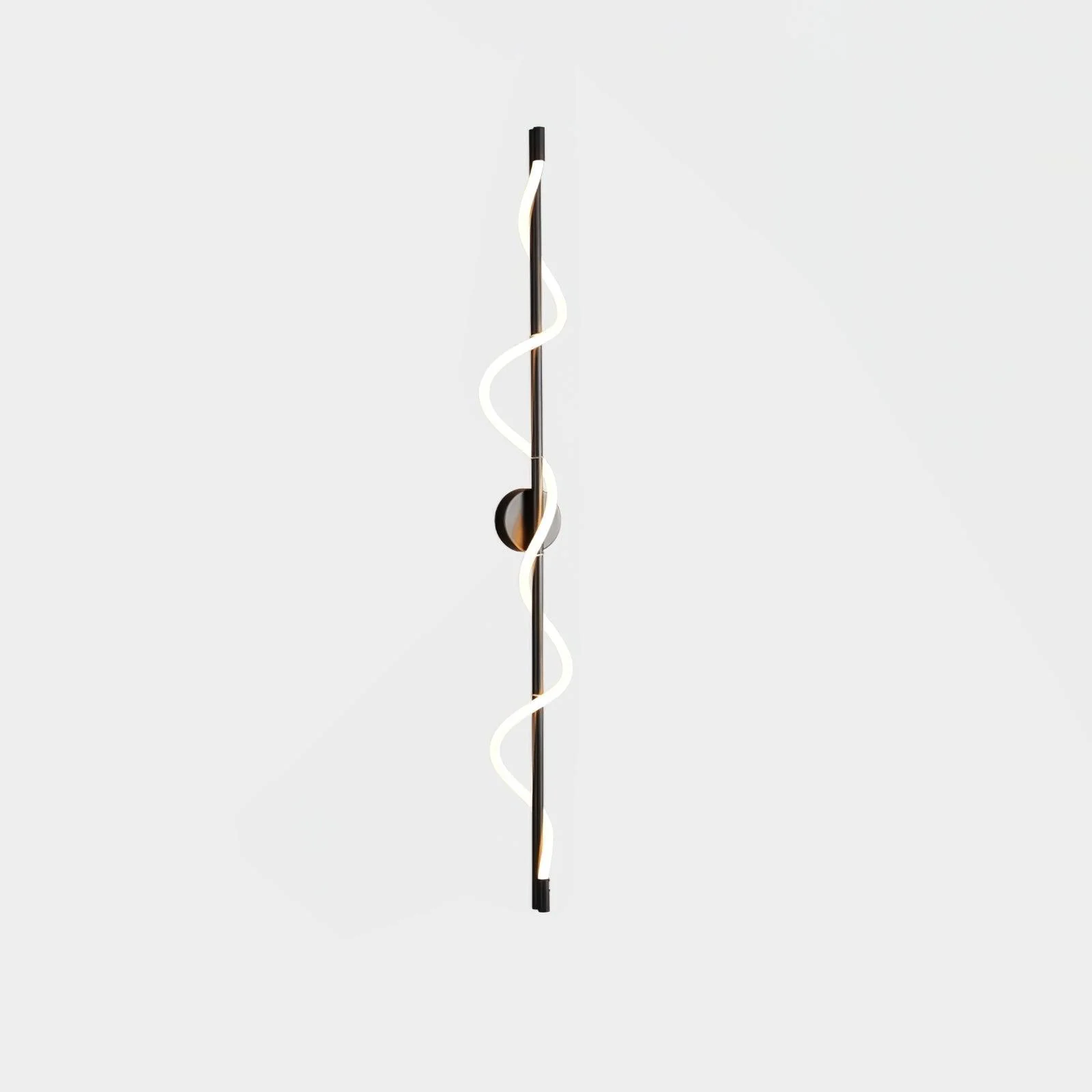 Valentina Modern Flexible Curve Metal Wall Light Living Room Bedroom