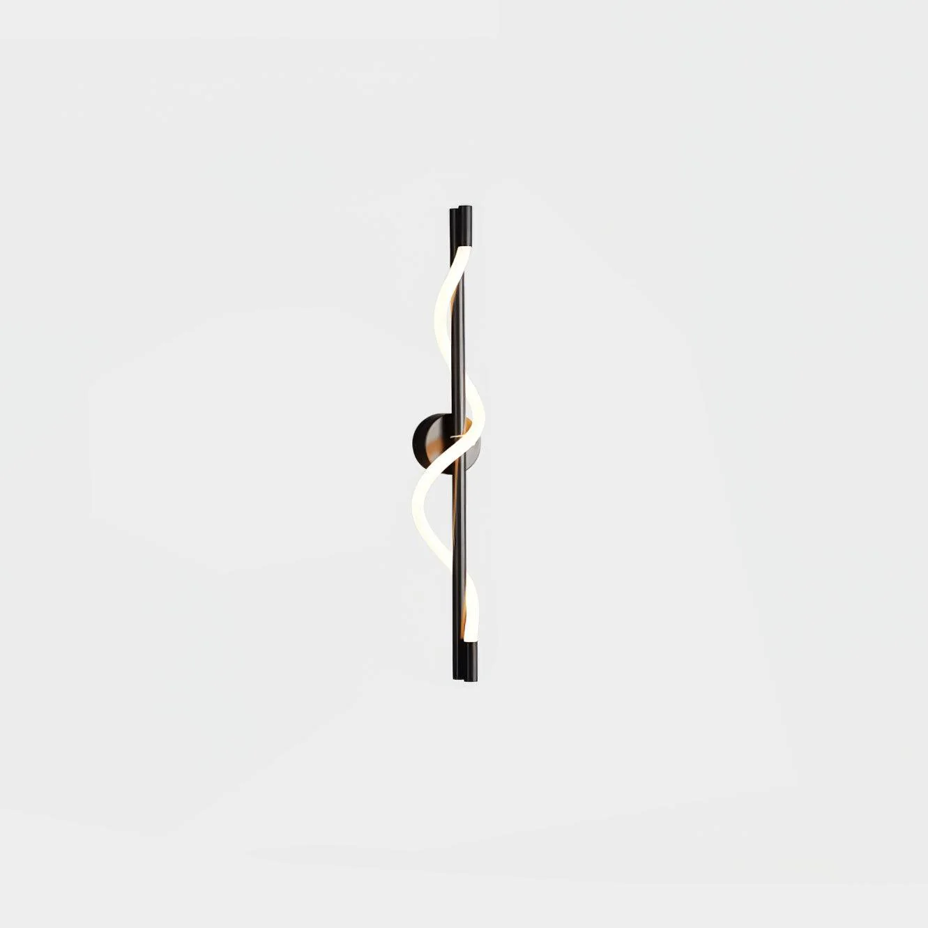 Valentina Modern Flexible Curve Metal Wall Light Living Room Bedroom