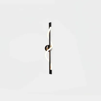 Valentina Modern Flexible Curve Metal Wall Light Living Room Bedroom