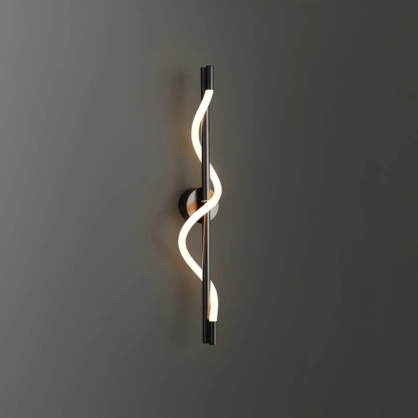 Valentina Modern Flexible Curve Metal Wall Light Living Room Bedroom
