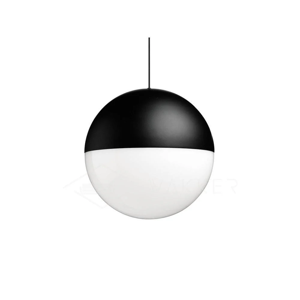 Hailie Modern Minimalism Round Metal Pendant Light Bedroom Hallway
