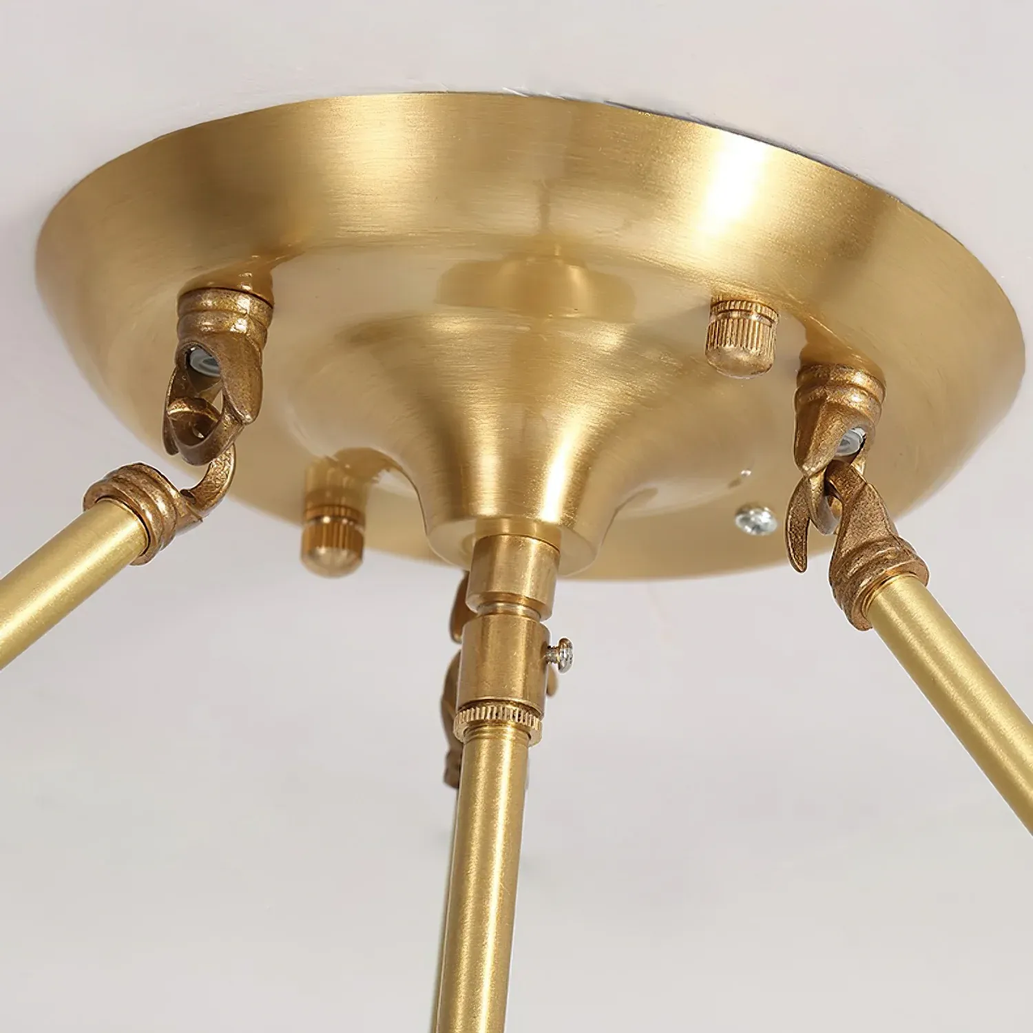 Alessio Modern Flower Shape Glass Ceiling Light Study Room Bedroom