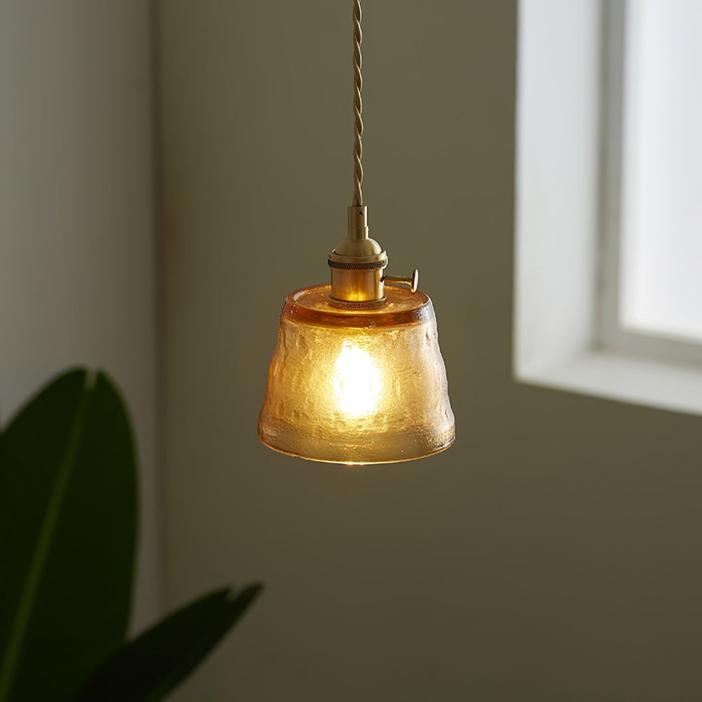 Hailie Modern Nordic Kitchen Island Glass Pendant Light