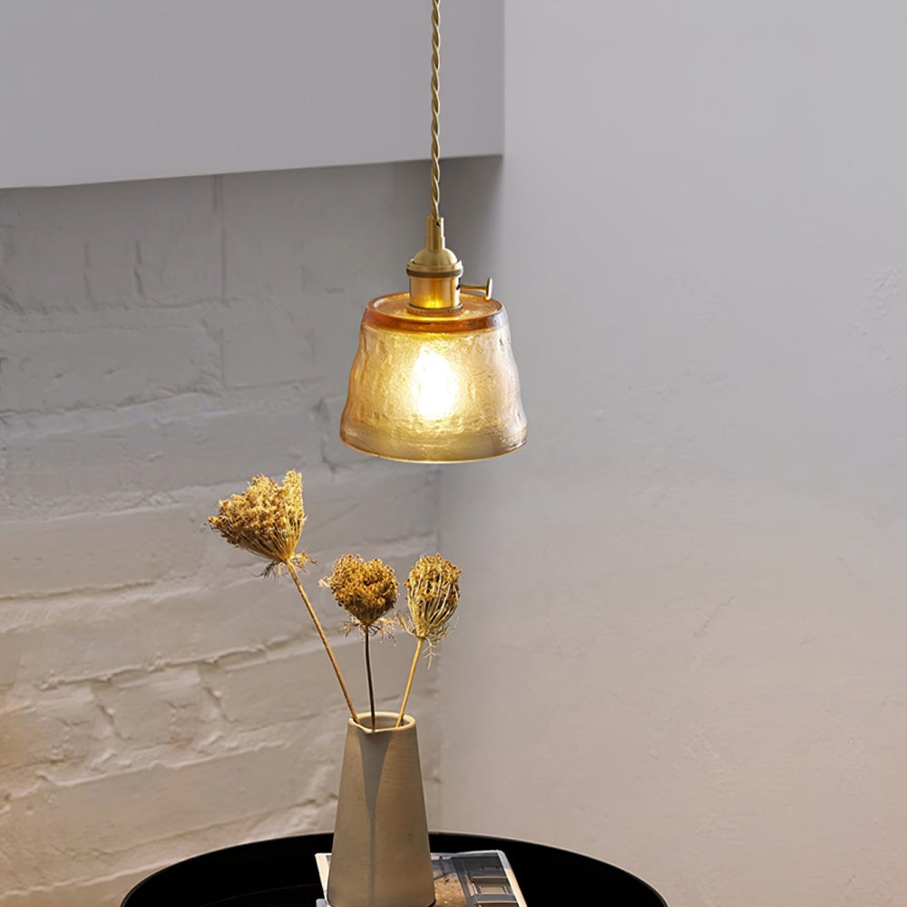 Hailie Modern Nordic Kitchen Island Glass Pendant Light