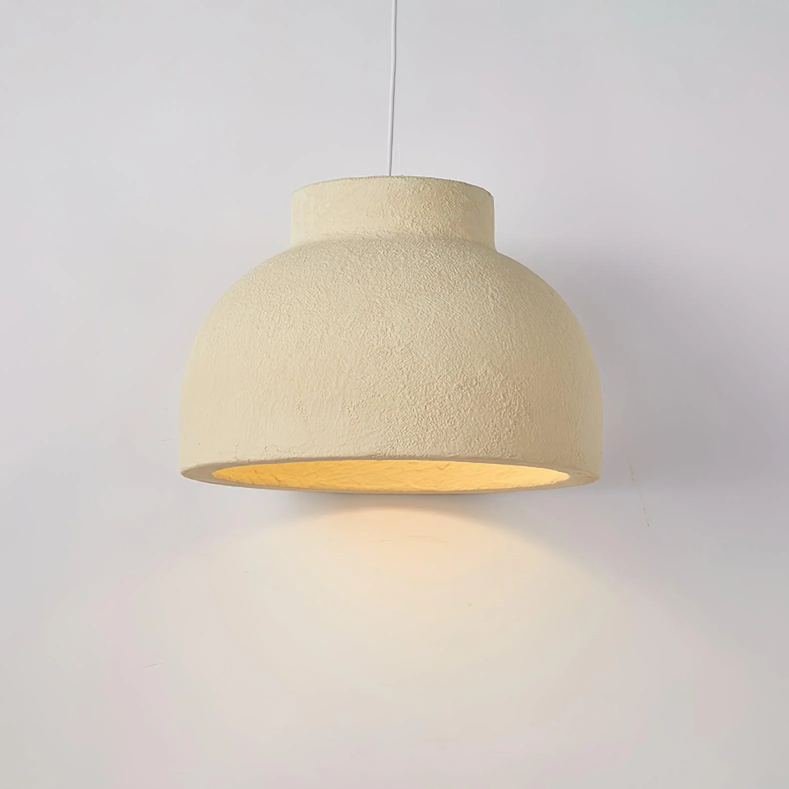 Ozawa Contemporary Natural Metal Pendant Light Dining Room Living Room