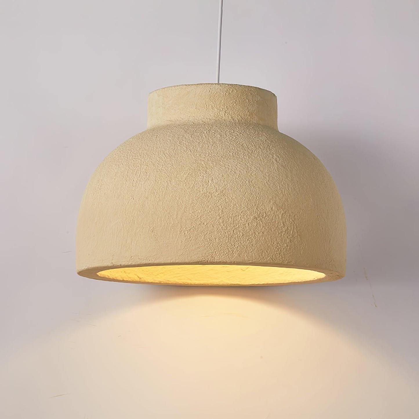 Ozawa Contemporary Natural Metal Pendant Light Dining Room Living Room