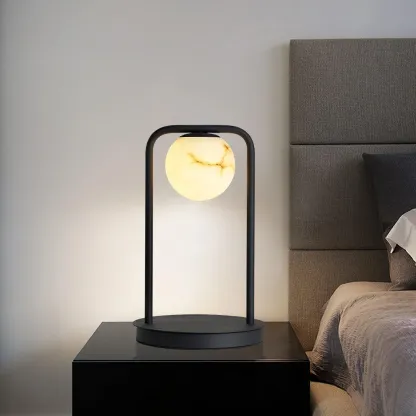 Jade Modern Table Lamp Scene Living Room Bedroom