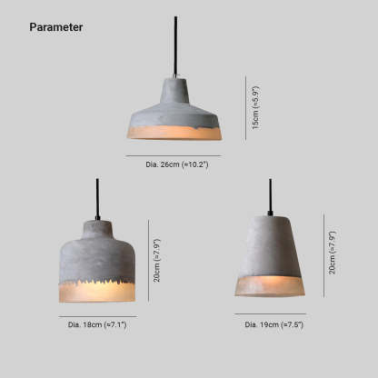 Byers Industrial Pendant Light Dimensions