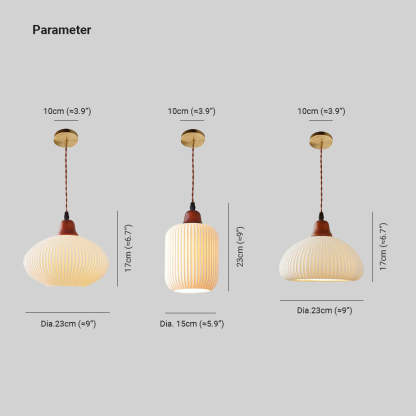 Hailie Ceramic Pendant Light Bedroom Dining Room Living Room