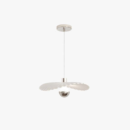 Cairns Nordic Leaf Pendant Light Metal Resin Bedroom Hallway