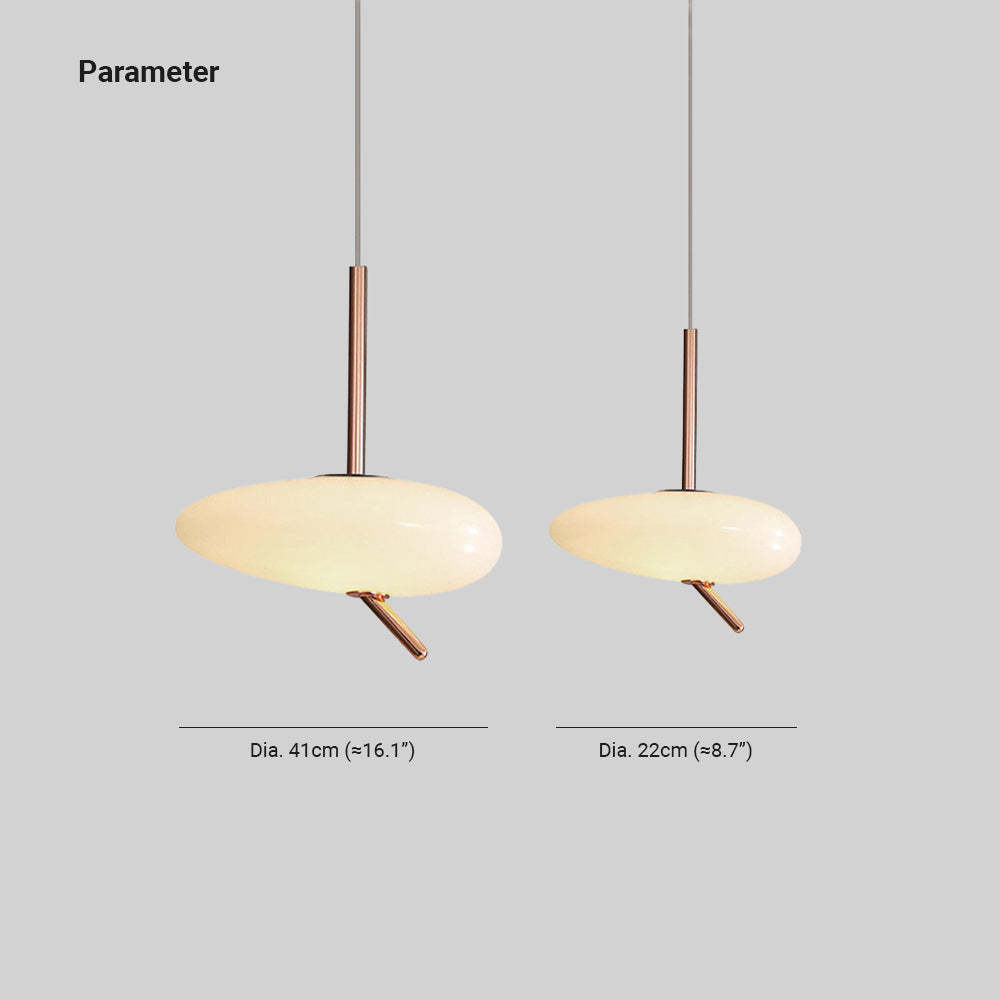 Hailie Modern Pebbles Acrylic Metal Pendant Light Living Room