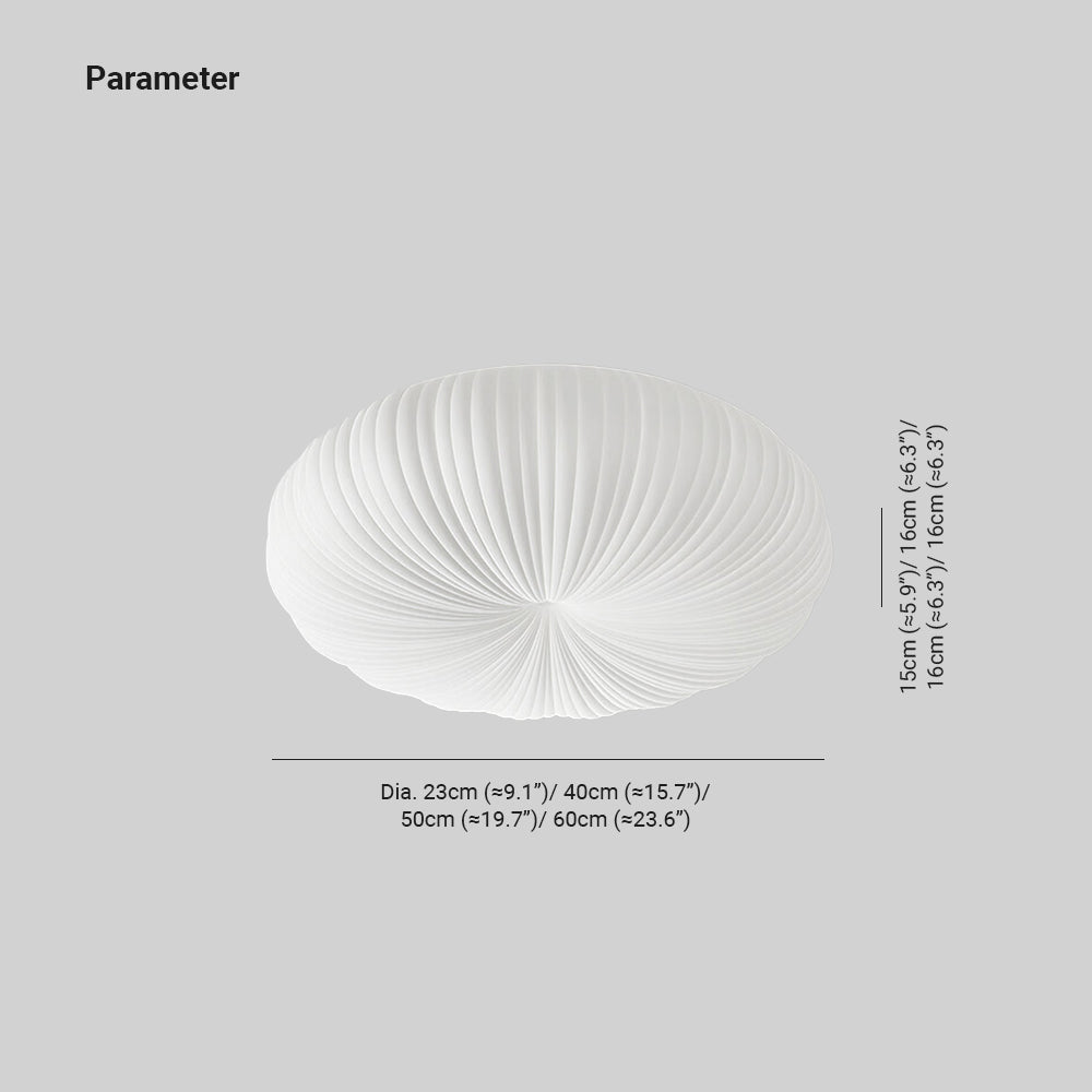 Quinn Minimalist LED Flush Mount Ceiling Light Metal Acrylic Bedroom