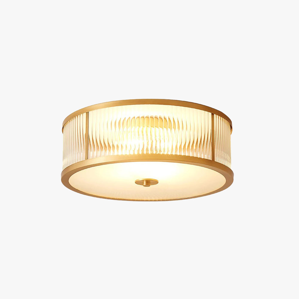 Gold Alessio Flush Mount Ceiling Light