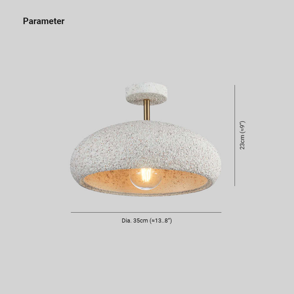 Byers Nordic Ceiling Light dimensions 23cm and 35cm