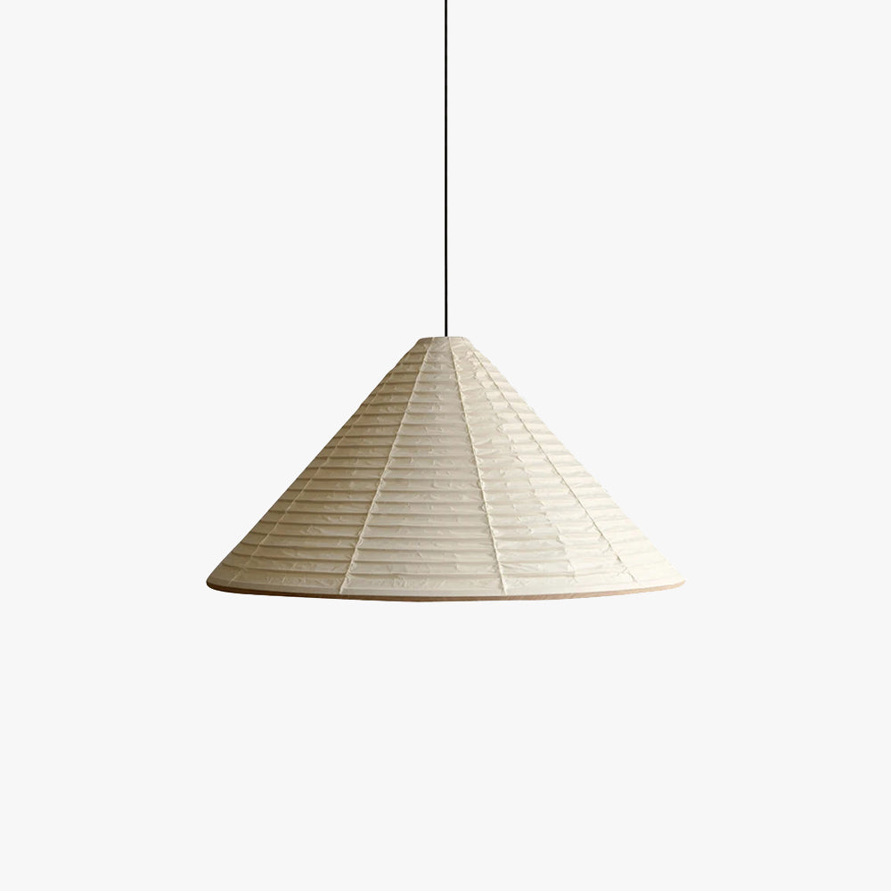 Byers Modern Conical Metal Paper Pendant Light