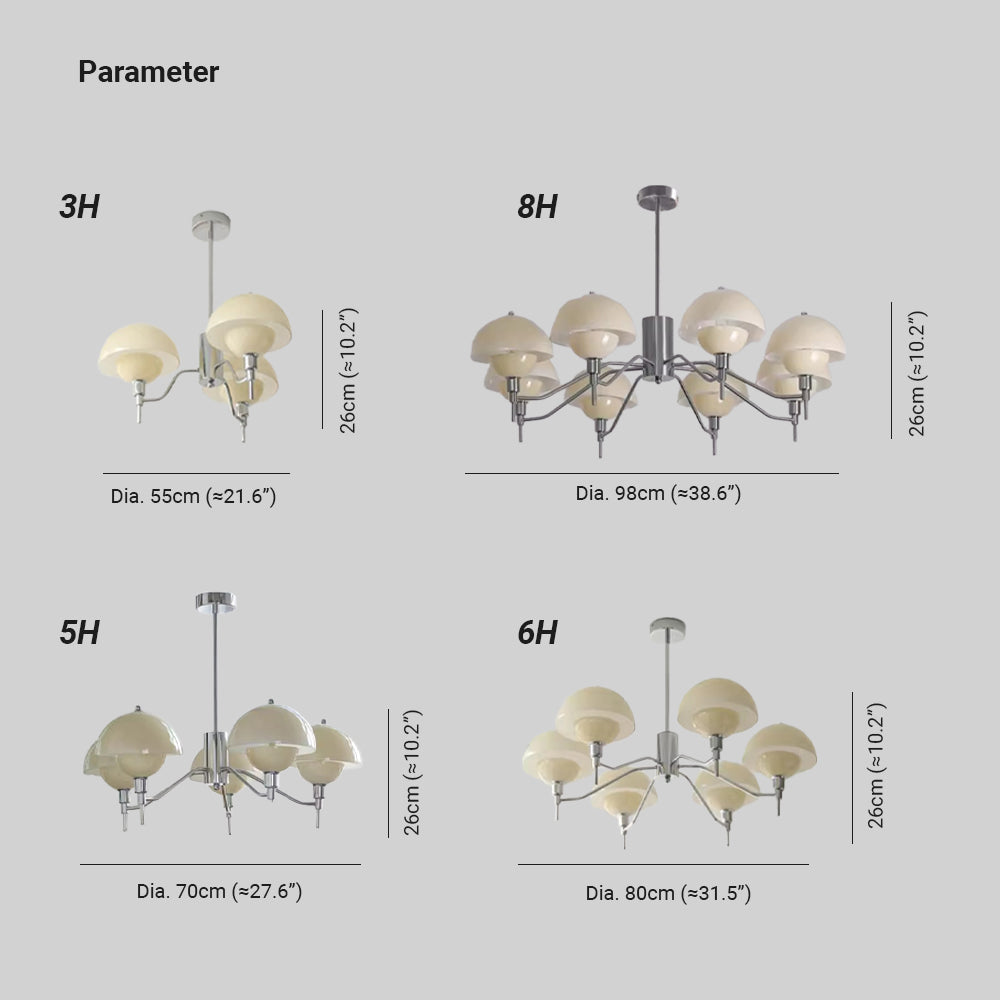 Hailie Modern Glass Metal Pendant Light Bedroom Study