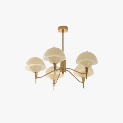 Hailie Modern Glass Metal Pendant Light Bedroom Study