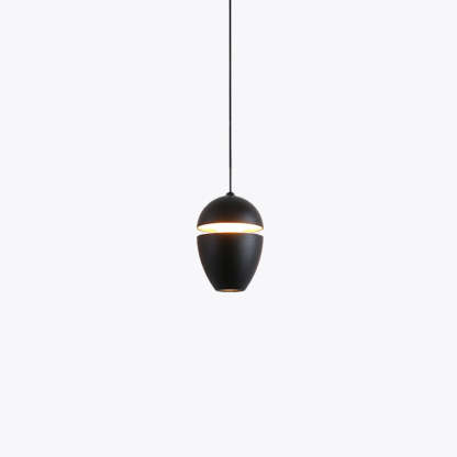 Hailie Creative Small LED Pendant Light Metal Acrylic Dining Room