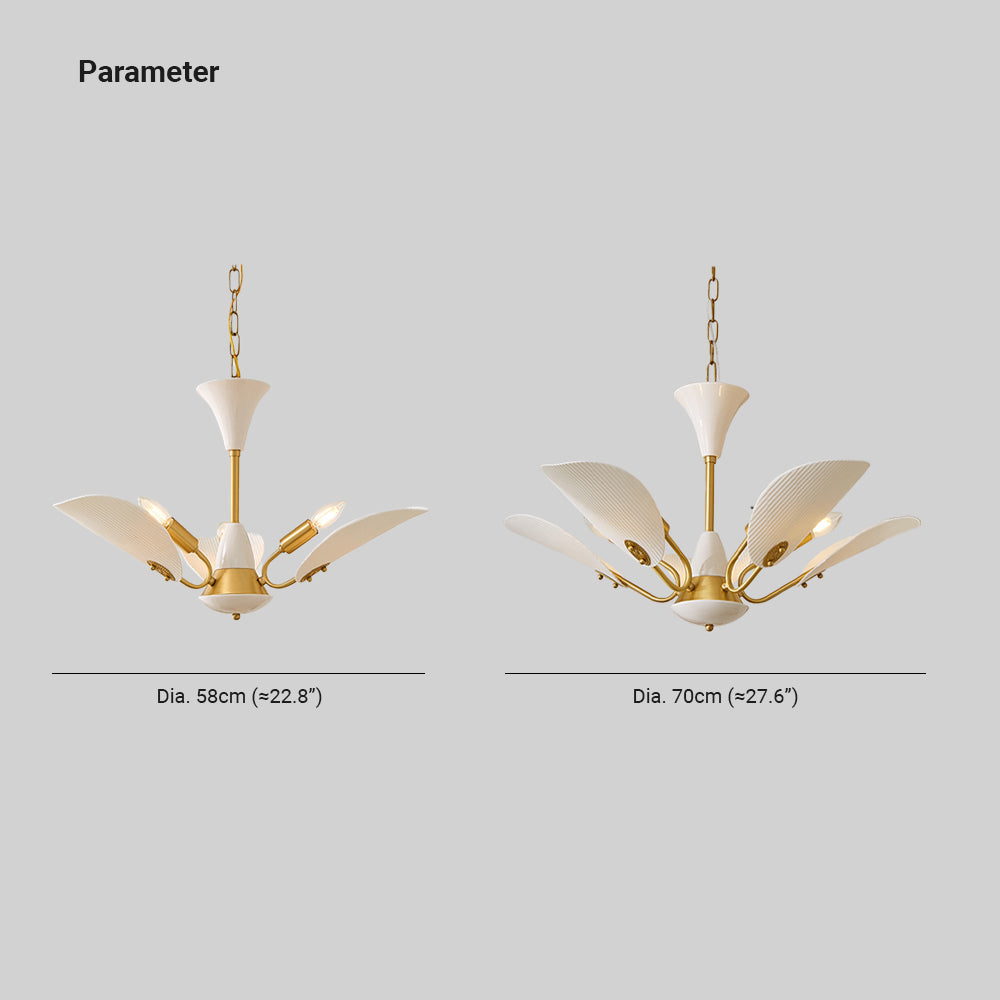 Alessio Chandelier Dimensions: 58-70cm diameter