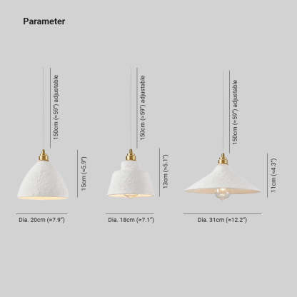 Elif Nordic LED Pendant Light Metal Living Room/Bedroom