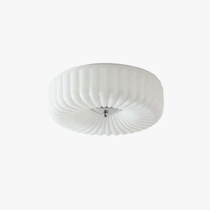 Quinn Modern LED Glass Flush Mount Ceiling Light Bedroom