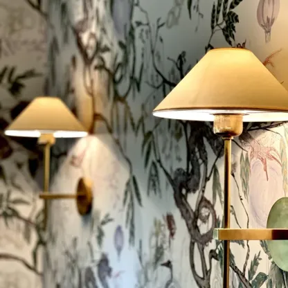 Alessio Vintage Classical Metal Wall Light Bathroom Bedroom Living Room