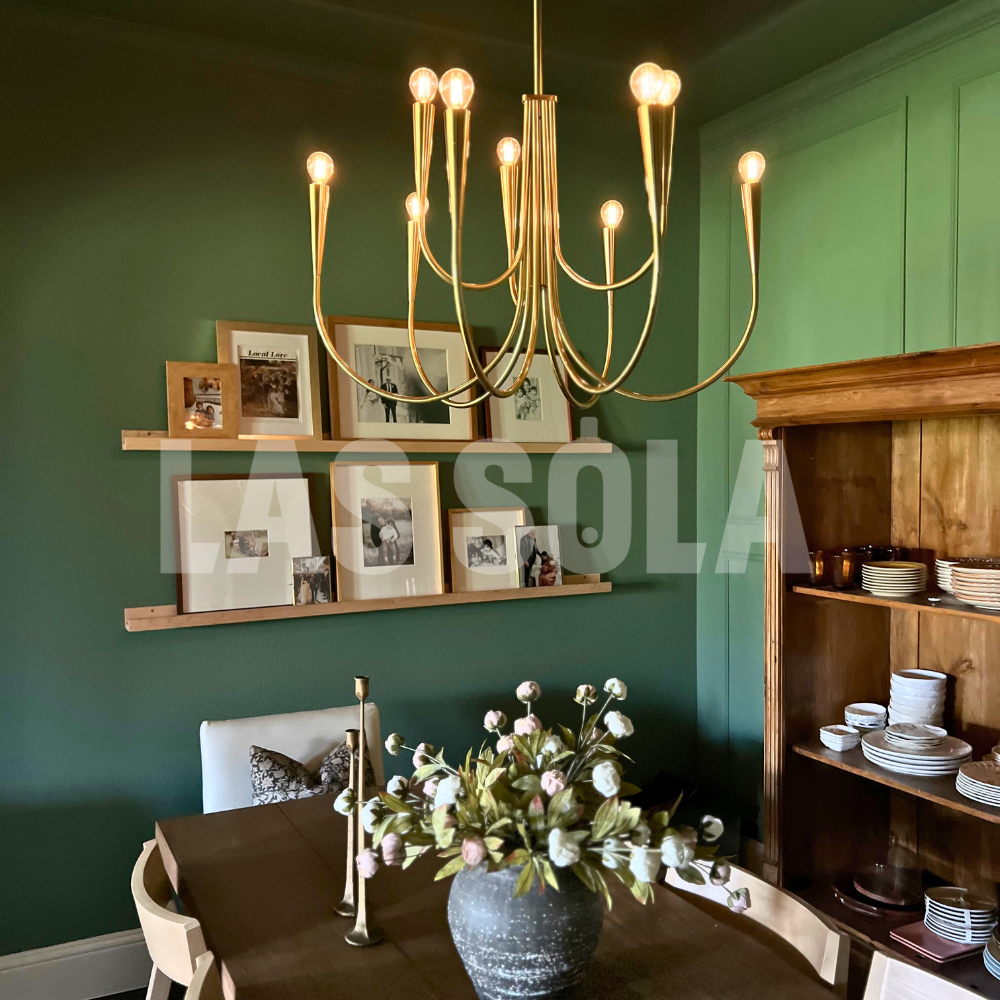 Hailie Modern Minimalist Chandelier Dinning Room